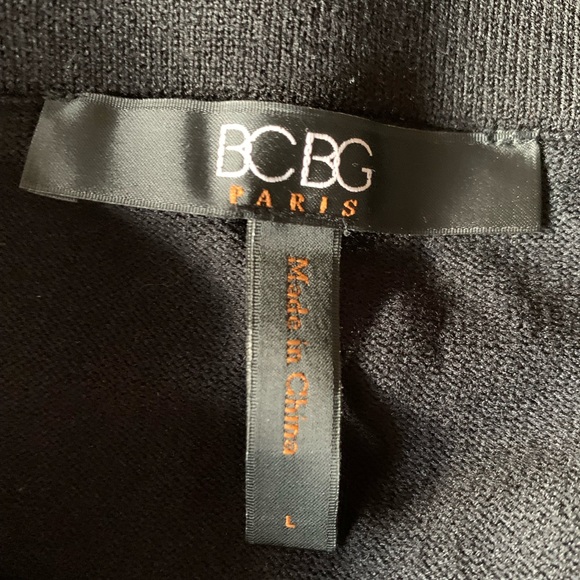 BCBG black knit skirt - size Large - Picture 4 of 7